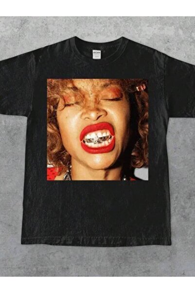 9TAY Erykah Badu Unisex Cotton Retro 90s Graphic Tee Crew Neck Shirt For All ...