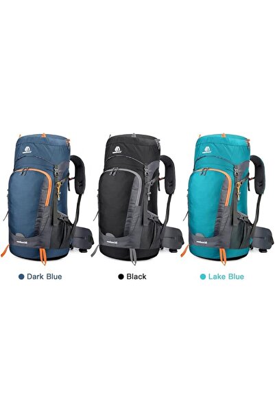 Morelian 65L Water-resistant Hiking Backpack with Rain Cover Outdoor Sport Tr...