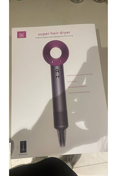 Generic Brand JHY Super Hair Dryer 1600W High-Speed Digital Motor with 5 Magn...