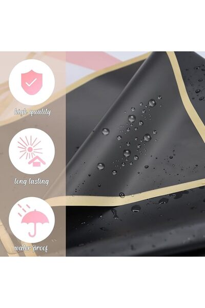 ALMEKAQUZ 60 Sheets Flower Wrapping Paper, 3 Colors Floral Wrapping Paper wit...
