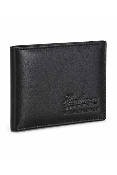Gentlemen Premium 100% Genuine Leather Bifold Wallet for Men – Slim & Durable