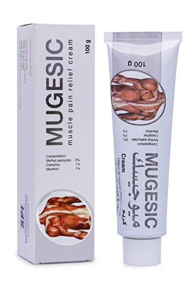 MUGESIC كريم ميوجيسيك بتركيبته الفعالة الحل الأمثل والأسرع لتخفيف آلام العضلا...