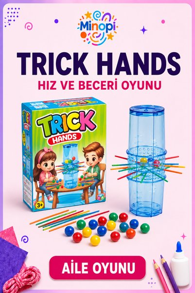 Minopi Trick Hands – Hız, Refleks ve Beceri Oyunu