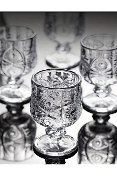 Generic 6-person Crystal Coffee Cup with Feet