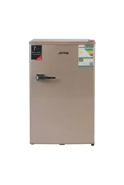 Aro Small Single Door Refrigerator Arro Retro 3 Cubic Feet - Gold Ro-100Rdkr