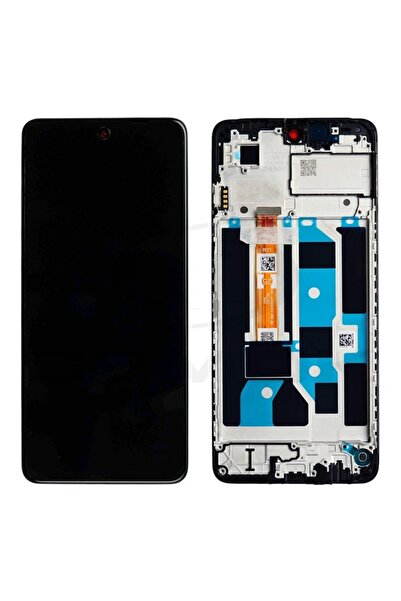 OPPO Γνήσια Οθόνη Με Πλαίσιο Μαύρο για A60 CPH2631 / A3 CPH2683 (Service Pack...