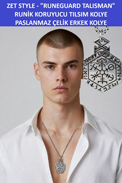 ZETCONCEPT Zet Style – Runeguard Talisman - "Runic Protective Talisman"- Myst...