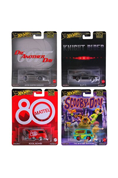 mattel Hot Wheels Premium Pop Culture: James Bond, Knight Rider și multe altele!