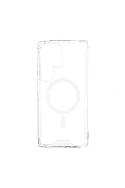 Hurtel Husă transparentă de colț cu Magsafe pentru Samsung Galaxy S25 Edge, e...