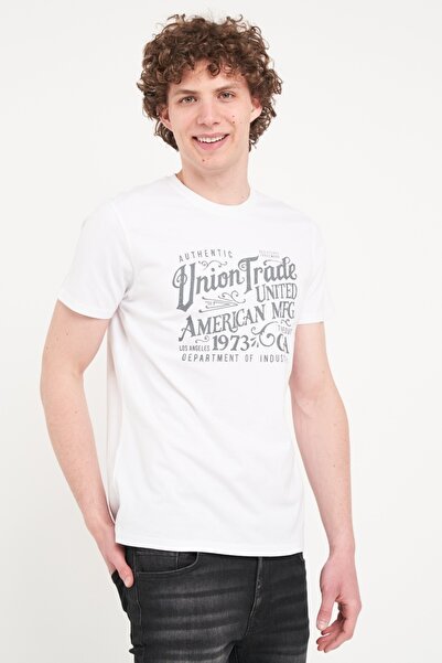 Timeout - Tricou barbat cu maneca scurta si imprimeu