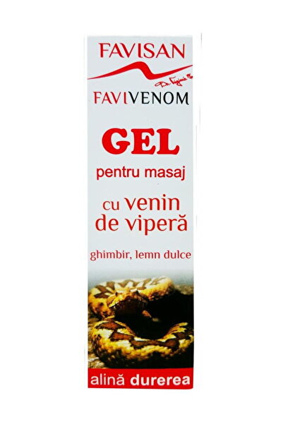 Favisan Gel pentru Masaj cu Venin de Vipera Favivenom 50ml