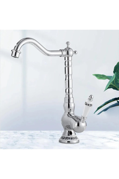 STARSTAR Bathroom faucet - Washbasin faucet - Hot and cold water - Countertop...