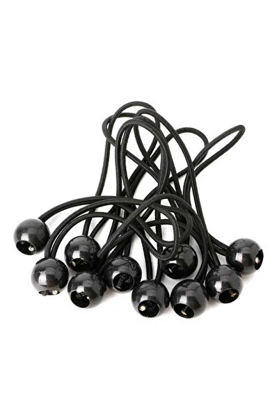 STARSTAR 30 elastic ropes (200 mm), suitable for tarpaulins, gazebos, camping...