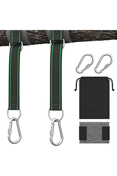 STARSTAR Swing installation kit, including 2 tree protection pads and 2 carab...