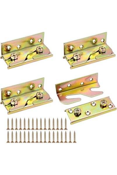 STARSTAR Bed Connector - Hanging Hardware - 4 Pieces - Heavy Duty