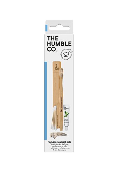 The Humble Co. - Humble Brush Ağız Bakım Seyahat Seti (diş fırçası + diş macu...