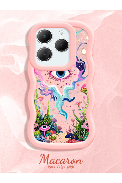 CHICASELUX حافظة مطبوعة مسطحة متوافقة مع هاتف Infinix Hot 40/40 Pro بتصميم مل...
