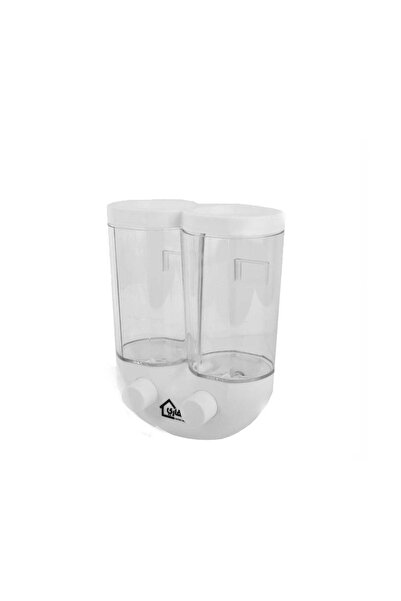 generel Transparent Plastic Grain Dispenser 1.3 Liters 16 X 8 X 21 cm