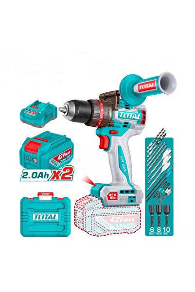 TOTAL TIDLI429982E 42V 99Nm Akülü Darbeli Matkap