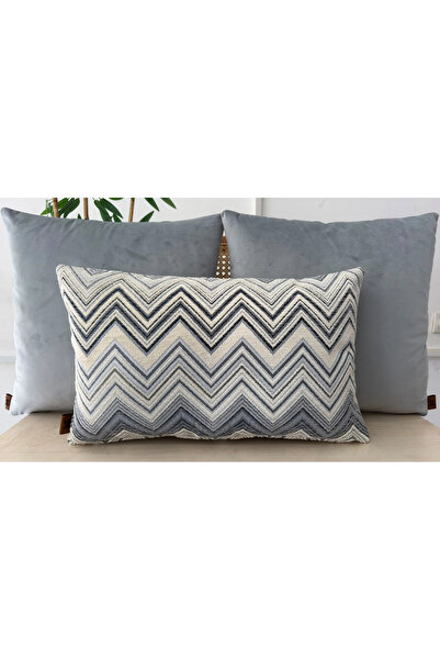 Elanora Home Decorative cushion covers, high-quality woven fabric, set of 3