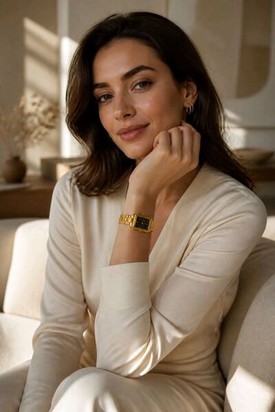 Monalisa Home Premium Metal Strap Watch