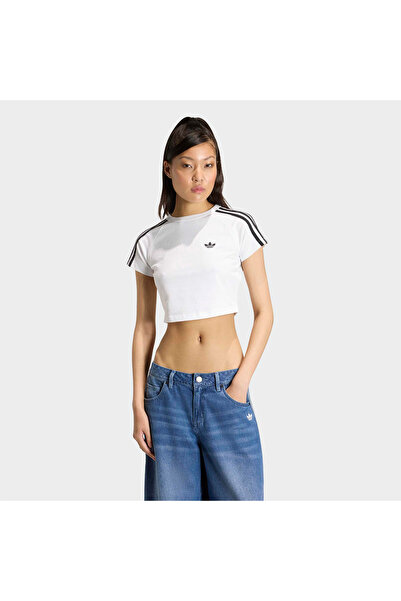 adidas Superstar Track Baby Kadın Beyaz T-Shirt