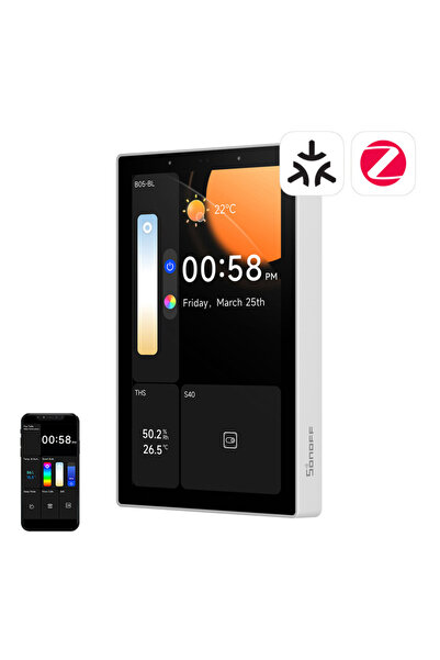 Sonoff Panou de control Wifi Bluetooth Zigbee Matter Nspanel Pro 120