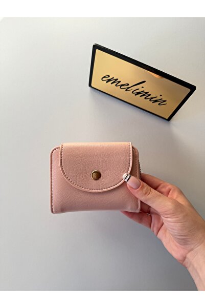 emelimin Mini Accordion Women's Wallet with Card Holder |   Zippered Multi-Co...