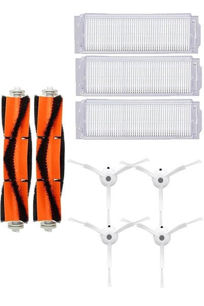 LİN GRUP Set de 9 piese de schimb compatibile cu aspiratorul robot Xiaomi Vac...