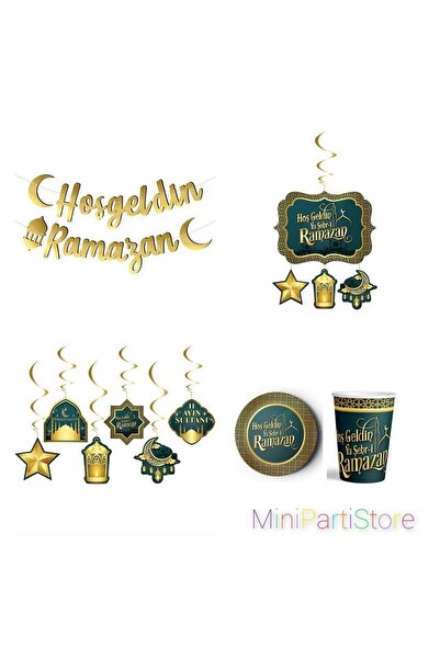 Mini Parti Magazinul Mini Party Set de bun venit Ramadan