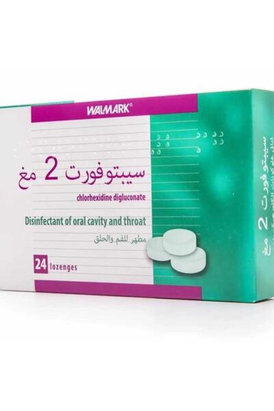 Septofort أقراص مهدئة للحلق 24 قرصًا