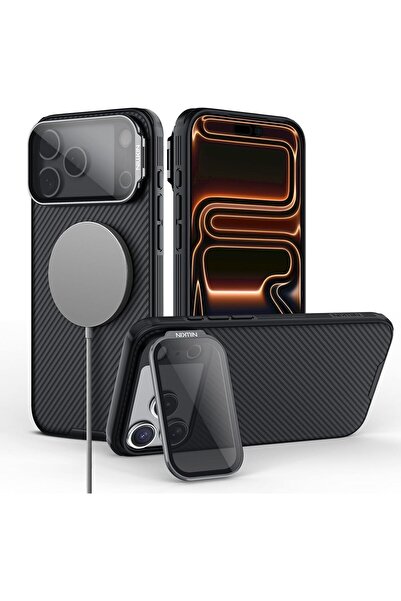 Nillkin for iPhone 17 Pro Max Magnetic Case, Compatible with Magsafe, Built-i...