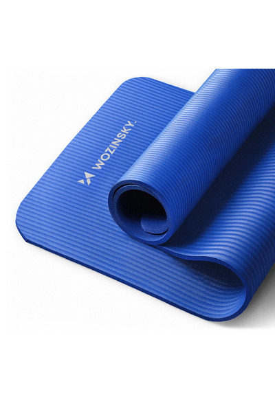 WOZINSKY Saltea fitness 181x63 cm 0.9 cm, pentru gimnastică și yoga, antidera...