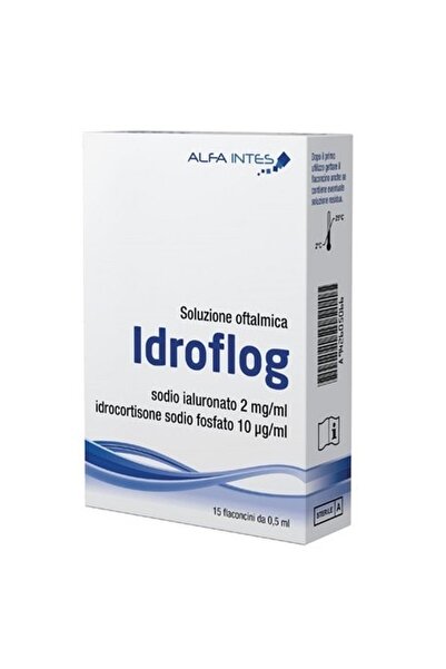 Alfa Solutie oftalmica Idroflog, 15 x 0,5 ml, Intes
