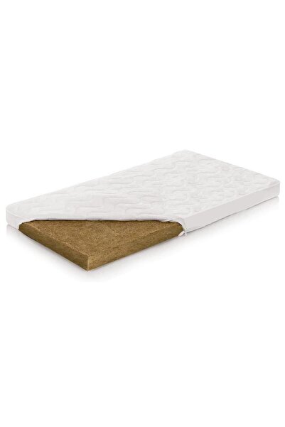Beberoyal Saltea integrală din cocos 120 x 60 x 10 cm cu husă detașabilă, Beb...