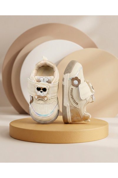BURUNİ Rocky Cheerful Baby First Step Shoes |   Orthopedic Air-Permeable Sound-Absorbing Sole Casual Shoes