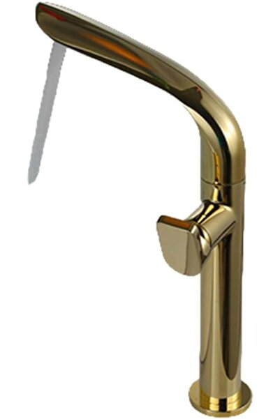 STARSTAR Brass bathroom faucet, single handle, hot and cold water faucet, gol...