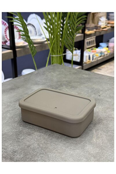 Doğudeko Calix Rectangular Silicone Storage Container 6 Pieces