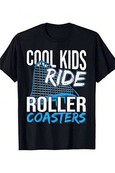 LİNA06 Theme Amusement Park Cool Ride Roller Coasters T-Shirt- Same Style Men...