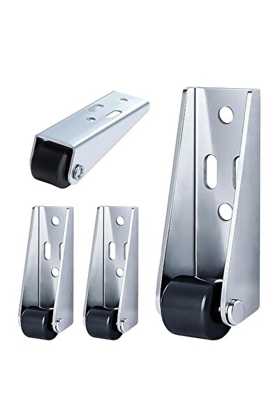 STARSTAR 4-Pack Side-Mounted Non-Slip Directional Casters, Heavy-Duty Furnitu...