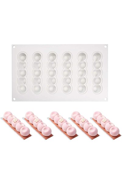 STARSTAR Silicone cake molds, 3D molds for ice cream, chocolate, pastries, an...