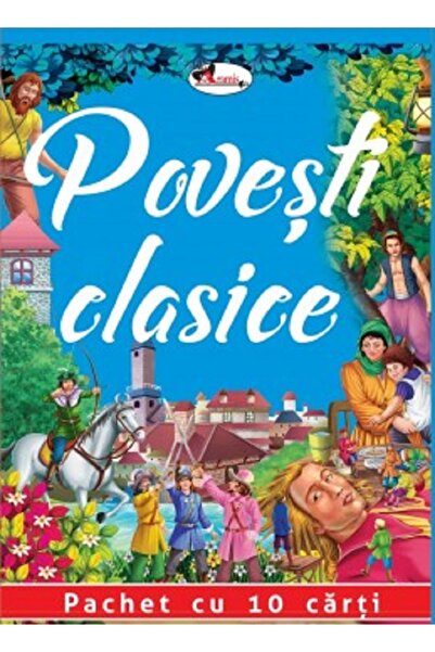 Aramis Povesti clasice. Pachet cu 10 carti