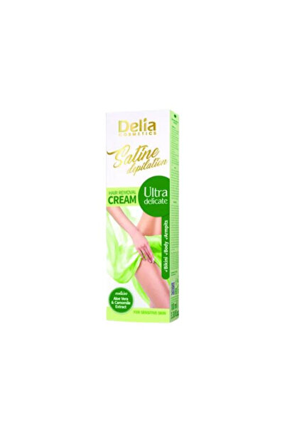 Delia Cosmetics Crema Depilatoare Ultra Delicata pentru Piele Sensibila - Hai...