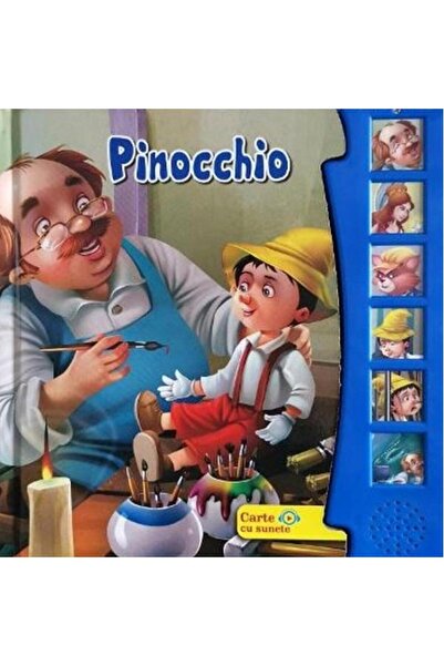 Flamingo Pinocchio. Carte cu sunete