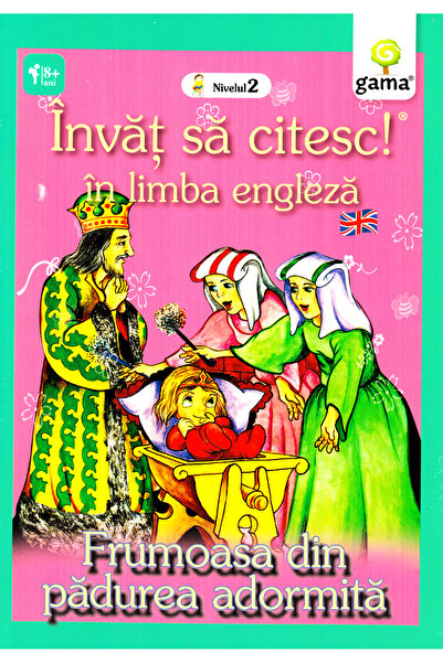 Gama Invat sa citesc! in limba engleza - Frumoasa din Padurea Adormita - Nive...