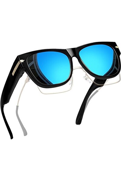 STARSTAR Polarized square over-the-glasses sunglasses – for men & women – dri...