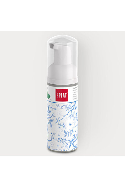 Splat Oral Care Foam 2-in-1 Mint 50ml - Brush-Free Teeth & Gum Cleaning Foam