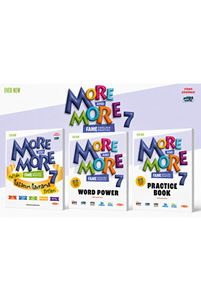 More & More 7. sınıf more more 3 lü set