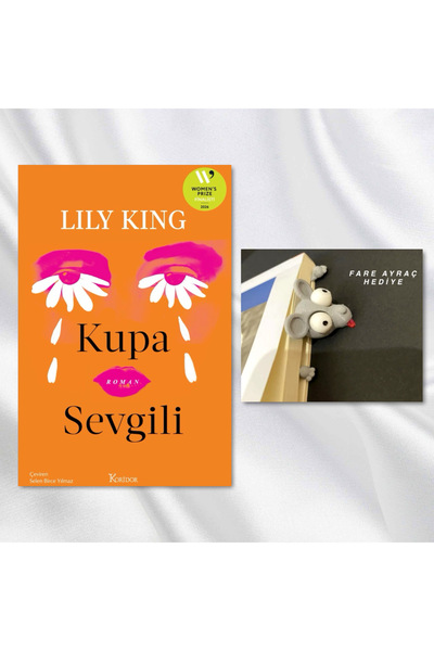 Koridor Yayıncılık KUPA SEVGİLİ / KAFASI SIKIŞAN FARE FİGÜRLÜ KİTAP AYRACI HE...