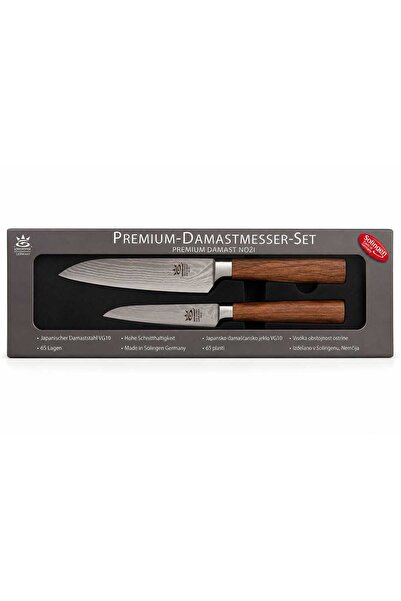 damasc Set Premium de Cuțite VG10 – 2 Piese
